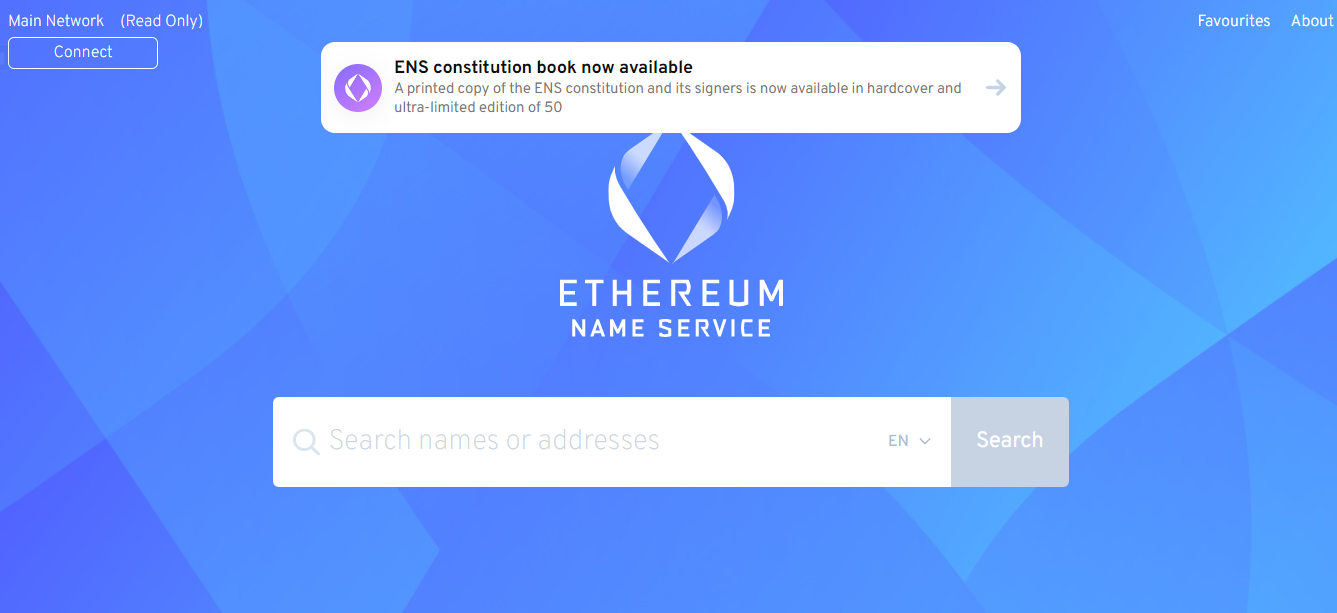 ETH链上的ENS域名注册| 柴郡猫