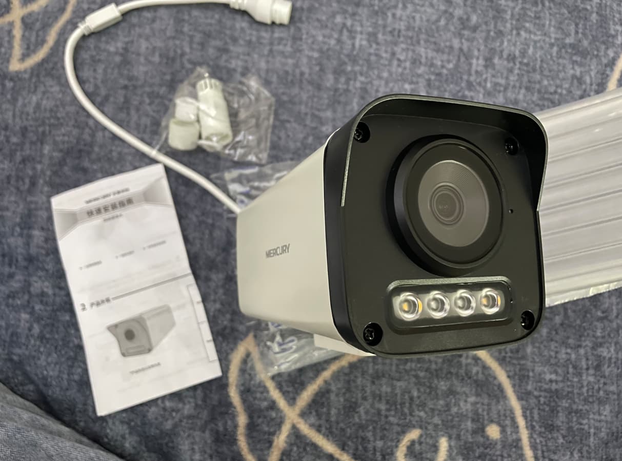 买了个Mercury水星 MIPC324W-4 摄像头（多图）