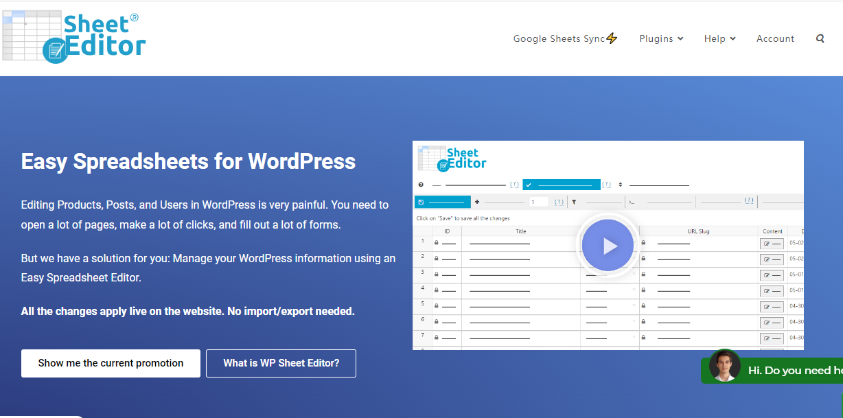 WordPress表格插件 WP Sheet Editor Pro v2.25.5破解版下载-艾瑞资源网